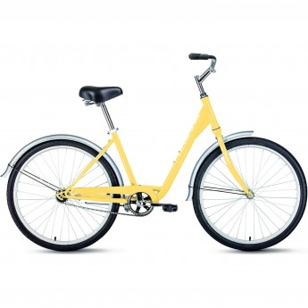 Велосипед FORWARD GRACE 26 1.0 (2021) бежевый с рамой 17" Велосипед FORWARD GRACE 26 1.0 (2021) бежевый с рамой 17"